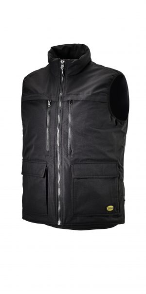 Chaleco acolchado multibolsillos Negro Utility Diadora